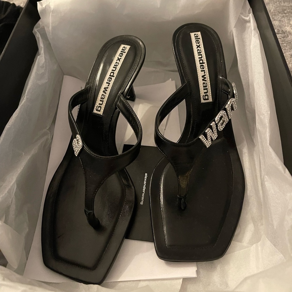 Alexander wang thong heels